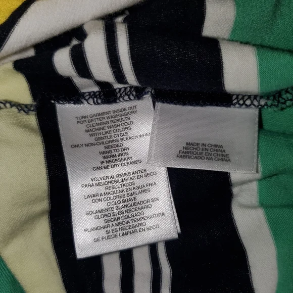 Striped, short sleeved maxi dress - Picture 6 of 9